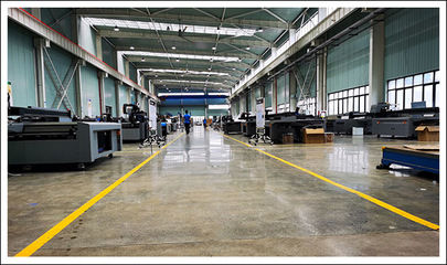 探索先进广告设备 深圳金谷田工厂UV平板打印机考察纪实